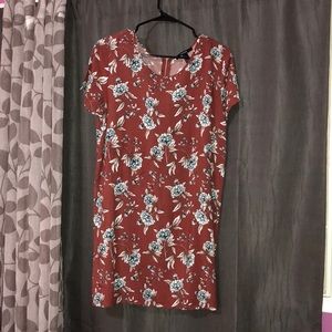 Floral short dress